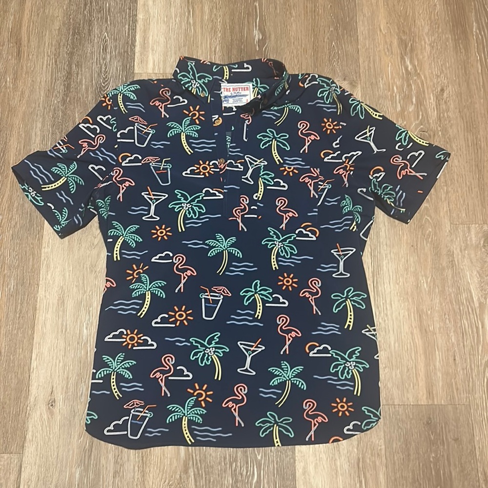 Chubbies “The Nutter” Hawaiian Print Shirt